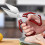 Ciseaux de cuisine en acier inoxydable rouge 23,5 x 10,5 cm 4
