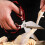 Ciseaux de cuisine en acier inoxydable rouge 23,5 x 10,5 cm 5