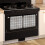 Pacote com 2 toalhas de cozinha de microfibra xadrez cinza e branco, 45,7 x 66 cm (18 x 26 polegadas). 3