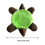 Turtle-Shaped Hands-Free Floor Mop with Washable Reusable 3