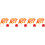 5Sets Hühnchen Party Set Haarschmuck Fliege Bunt Kinder Karneval 8
