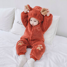 (66cm, Purple) Newborn Baby Onesies Baby Clothes Romper Baby Quilted