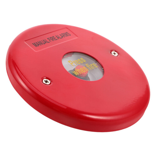 3Pièces Cloche Rouge Manuel Murale Inoxydable 1