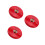 3Pièces Cloche Rouge Manuel Murale Inoxydable 6