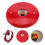 3Pièces Cloche Rouge Manuel Murale Inoxydable 9