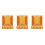 15Pcs Plastic Raised Reflective Road Studs Multi Color for Road Safety 3