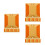 15Pcs Plastic Raised Reflective Road Studs Multi Color for Road Safety 7
