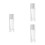 3Pièces Flacons Spray Bitters Verre Argenté Compact Bar 4