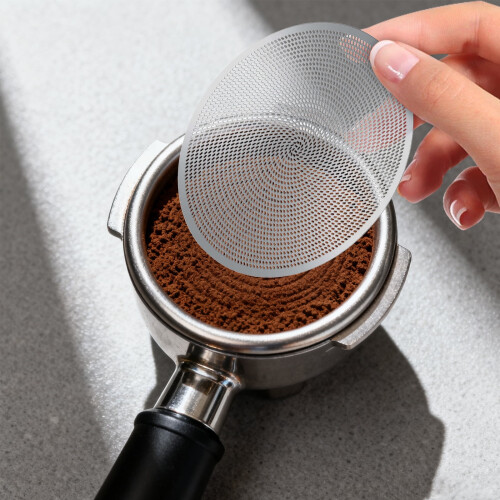 58,5 mm espresso-puckskærmsæt – 304 rustfrit stål, 1