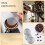 58,5 mm espresso-puckskærmsæt – 304 rustfrit stål, 5