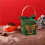 Christmas cookie box with window 3.3x3.9x3.3 inch 6