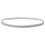 OULII Grey PU Solid Rear Wheelchair Tire 50 cm 1