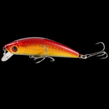 2PC Fake Fish Bait Fishing Lures Jigs Fishing Gear 6cm/8g Minnow Lure Outdoor Supplies Rock Fat Hard Bait