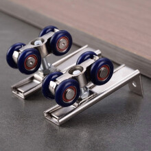 Aluminium schuifdeurwiel voor houten deuren – 1 stuk