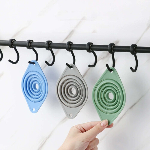Conjunto de funis de cozinha dobráveis de 4 peças