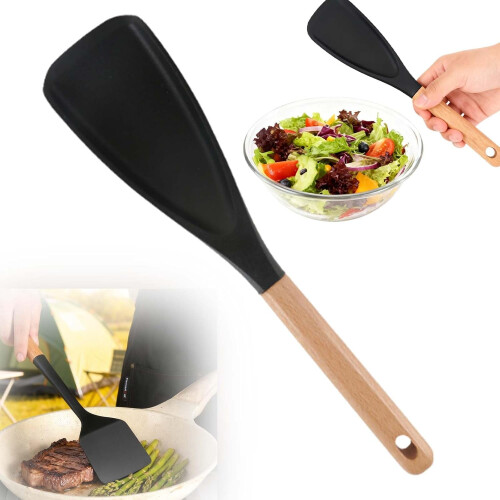 Spúnóg Cócaireachta Spatula Silicone 1 phíosa