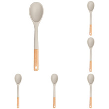 Silikoninen paistolusikka puisella kahvalla 33cm