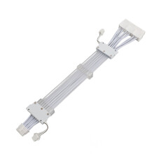 Câble d’extension PCIe 5.0 16AWG blanc RTX3090Ti
