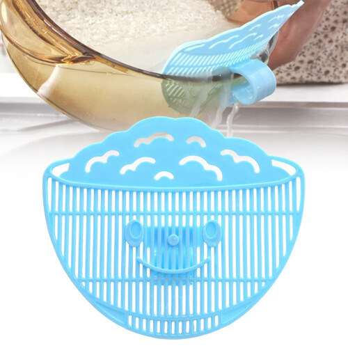 Passoire à clip PP 4x5 pouces bleue