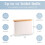 Toiletpapieropbergmand Beige 12 rollen 1