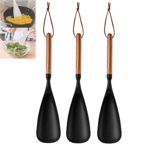 2-i-1 silikonkoksked och spatel, 3-pack