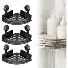Corner Shower Caddy Rack – Adjustable, Waterproof, 40 lb