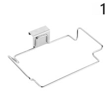 Porte-sacs poubelle en acier inoxydable 18,5 cm