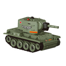 Mini-Ferngesteuerter Panzer, Infrarot-Kampfspielzeug, 1 Stück