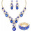 Set da sposa da donna composto da collana, orecchini e bracciale (3 pezzi) 1