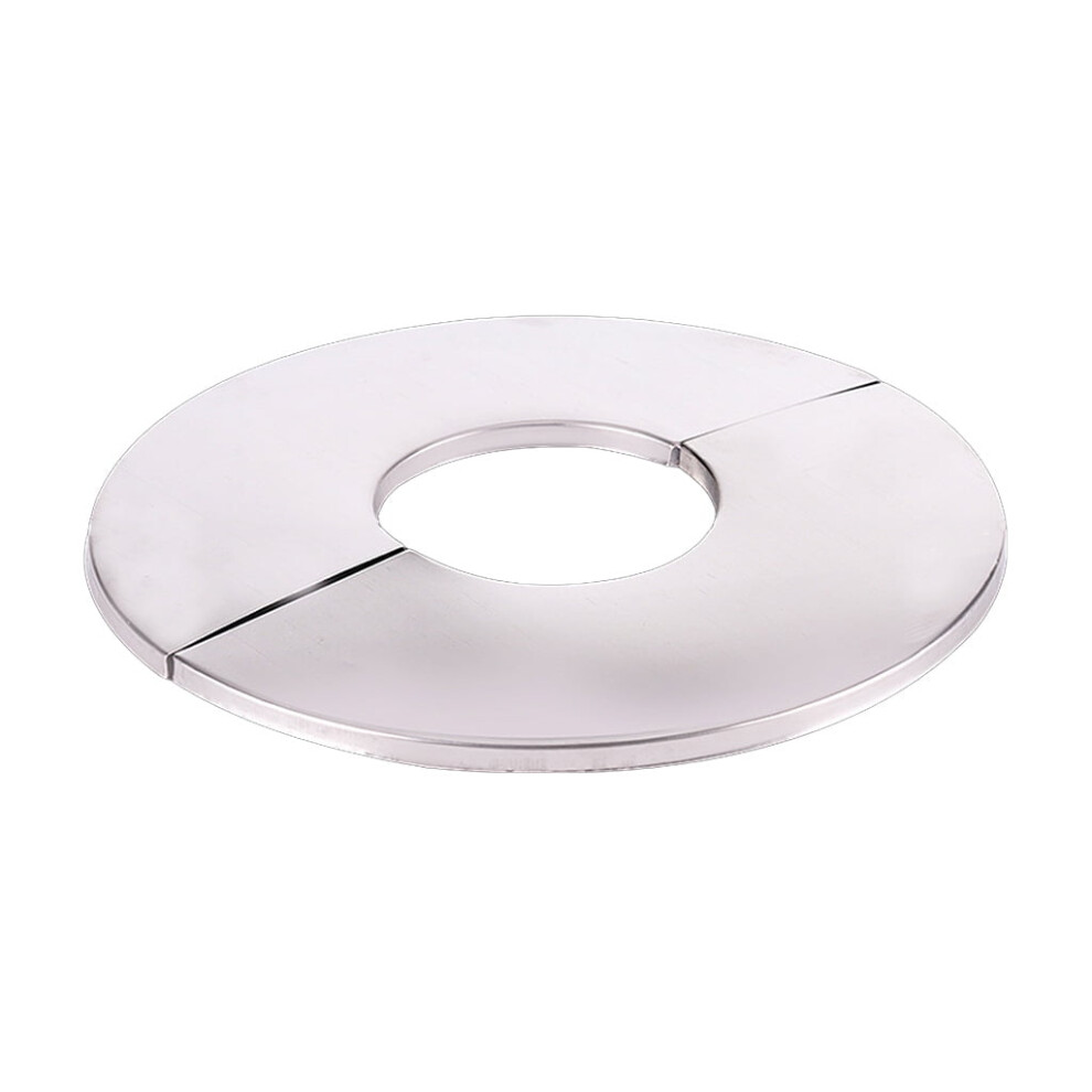 Wall Split Flange Round Escutcheon Plate Faucet Decorative Cover For Beautifying, Covering, Blocking The Pipe Holes 9178400130502