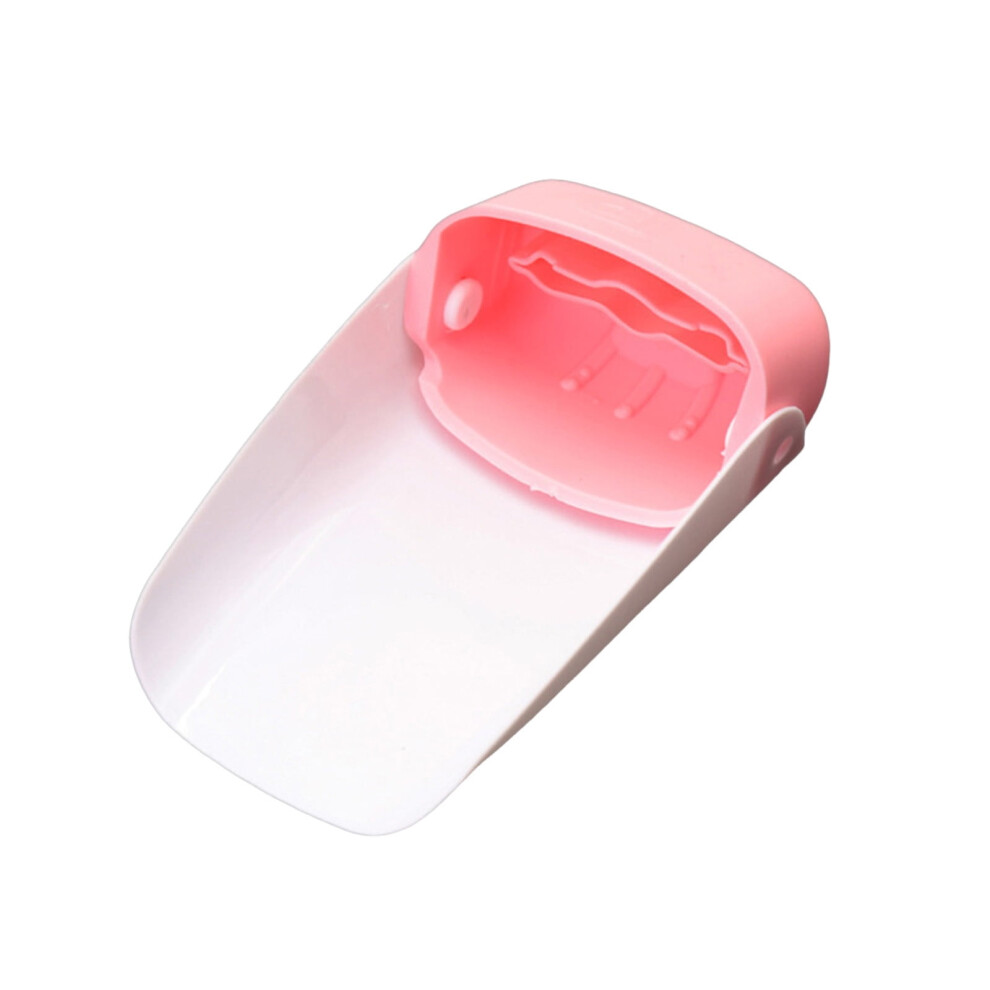 Toddler Faucet Extender For Sink & Bathtub – One Size, Compatible With Standard Faucets Red