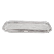 304 Stainless Steel Dishwasher Utensil Basket – 11.5x26.5x3.5 cm Mesh Holder for Spoons, Chopsticks & Small Items, Durable & Space-Saving