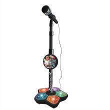Kids Adjustable Microphone Stand with LED Lights