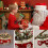 LED Mitten Christmas Wreath with Auto Timer, 35 cm 3