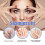 Double Sided Nail Glue Sticker 792pcs Transparent 9