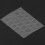 Double Sided Nail Glue Sticker 792pcs Transparent 12