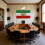 Irans lejon- och solflagga 12x1,8 m dubbelsidig polyester 4