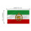 Irans lejon- och solflagga 12x1,8 m dubbelsidig polyester 5