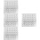4Pcs Durable Stainless Steel Sidewalk Boards Practical Blind Bricks 8