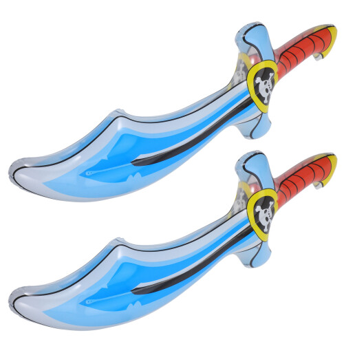 10Pcs PVC Inflatable Pirate Swords for Kids Multi- Props 2