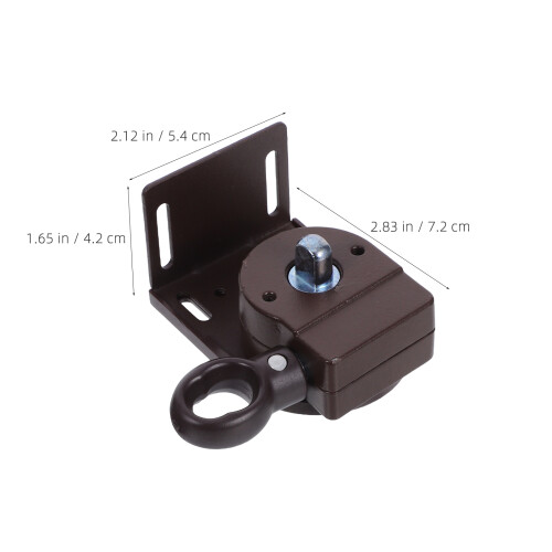 1Set Staffe Tende Rullo Facile in Metallo Resistente 2