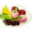 Set di frutta finta realistica – 8 pezzi in plastica decorativa 4