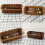 1Pack Brown Wicker Cutlery Basket for and Ventilation 5