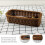 1Pack Brown Wicker Cutlery Basket for and Ventilation 8