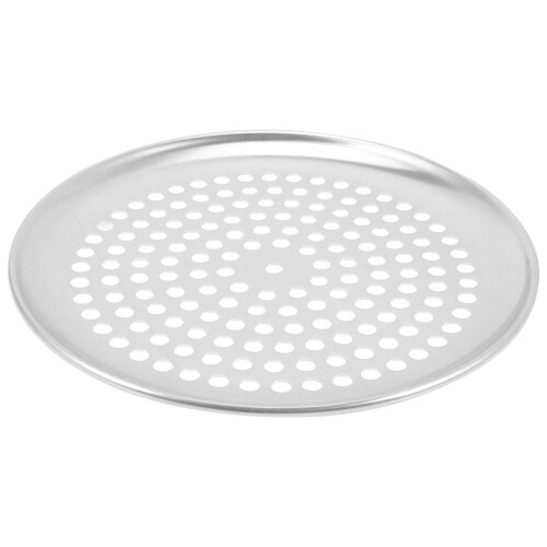 Pizzapanne i rustfritt stål med hull, 23 cm 2
