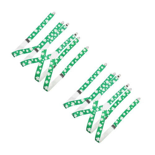 4Pièces Élastiques Clip Clover Ajustables 2