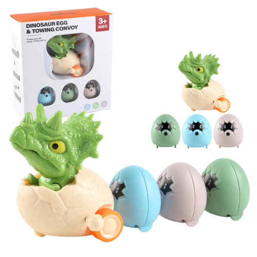 Dinosaur Egg Billeke med Magnetisk Kobling 4Pcs 1