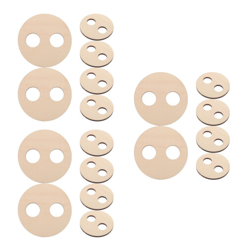 18Pcs Wooden Wick Alignment Tools Beige for Candle Making Centering 2
