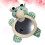 2Pcs Mirror Car Green Safe Plastic Rear Seat for 9