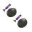 2Pièces Coussin Wobble Pour Exercice, Massage Pieds Et Posture 9